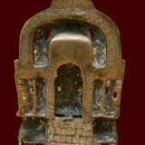 Bronze JAIN représentant le second JINA Bronze patiné Genre religieux Inde XIVème 1354 - photo 2
