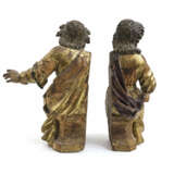 Paar sitzende Apostel. Süddeutsch, um 1600 - Foto 2
