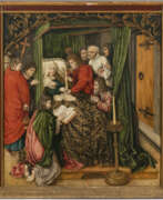 Peintures. Oberrheinischer Meister 1st quarter of the 16th century. Death of the Virgin