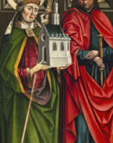 Oberrhein Anfang 16. Jh. Early 16th century. Saint Wolfgang and Saint James the Great