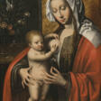 Joos van Cleve, Nachfolge 2. Hälfte 16. Jh.. Maria mit dem Kind - Auktionsware