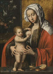 Joos van Cleve, Nachfolge 2nd half of the 16th century. Mary with the Child