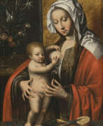 Joos van Cleve. Joos van Cleve, Nachfolge 2. Hälfte 16. Jh.. Maria mit dem Kind