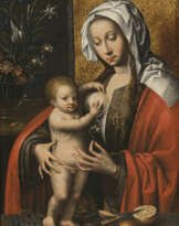 Joos van Cleve, Nachfolge 2nd half of the 16th century. Mary with the Child