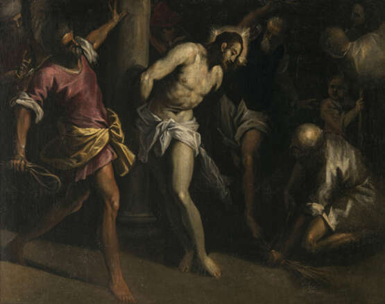 Jacopo Palma, gen. Palma il Giovane, Werkstatt. Die Geißelung Christi - фото 1