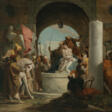 Giovanni Battista Tiepolo, Werkstatt. Christ crowned with thorns - Marchandises aux enchères