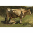 Josef Wenglein. Cow in a pasture - Аукционные товары