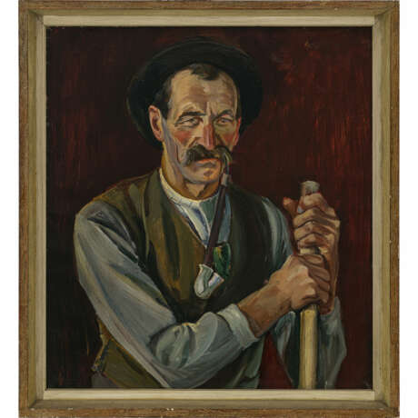 Hiasl (Mathias) Maier-Erding. The Huber peasant with the pipe - photo 2