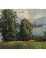 Hiasl (Mathias) Maier-Erding. Chiemsee landscape