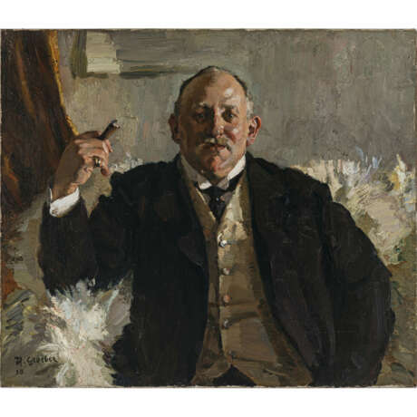 Hermann Groeber. Portrait of a gentleman. 1910 - фото 1