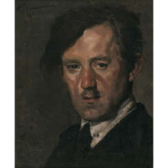 Thomas Baumgartner. Portrait of the painter Constantin Gerhardinger. 1919