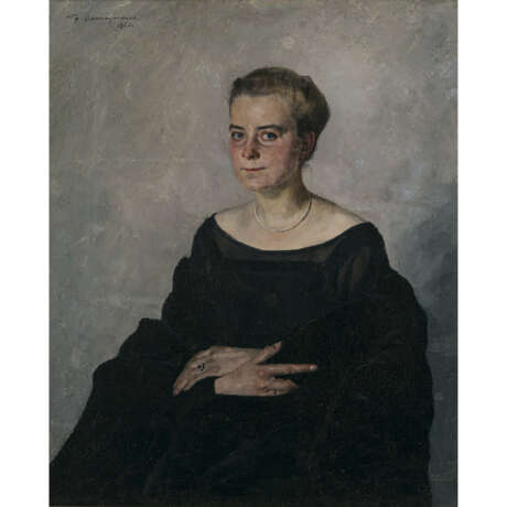 Thomas Baumgartner. Portrait of a lady. 1922 - photo 1