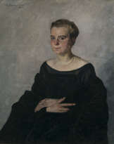 Thomas Baumgartner. Portrait of a lady. 1922