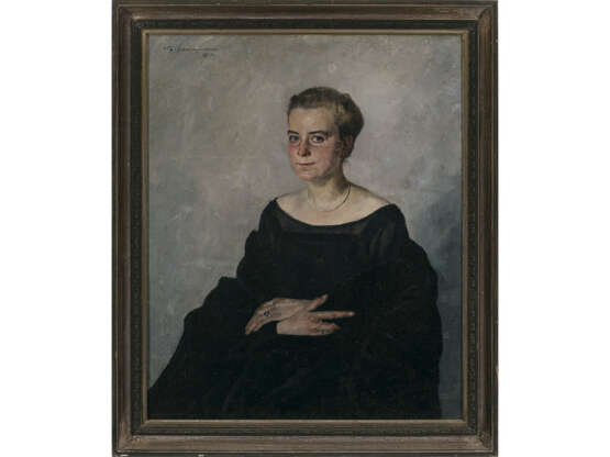 Thomas Baumgartner. Portrait of a lady. 1922 - фото 2
