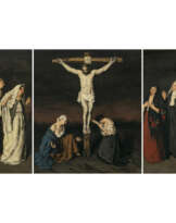 Péter Kálmán. Triptychon mit der Kreuzigung Christi
