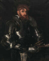Paul Mathias Padua. Self-portrait in armour. 1925