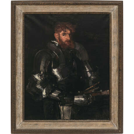 Paul Mathias Padua. Self-portrait in armour. 1925 - фото 2