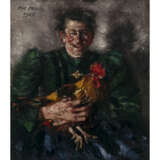 Paul Mathias Padua. Peasant woman with rooster. 1926 - фото 1