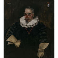 Paul Mathias Padua. Portrait of Ludwig Ferdinand of Bavaria in historical garb. 1931