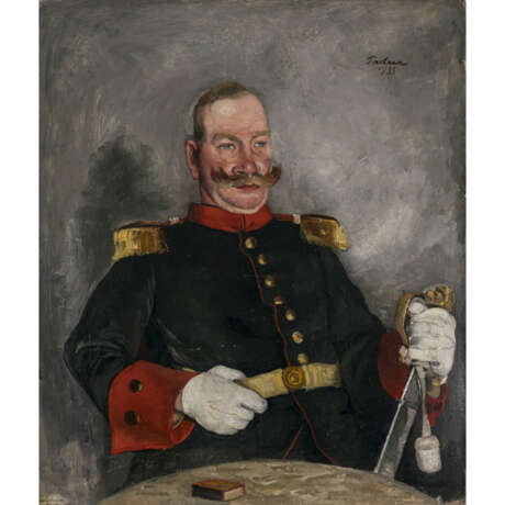 Paul Mathias Padua. Gentleman in uniform. 1933 - фото 1