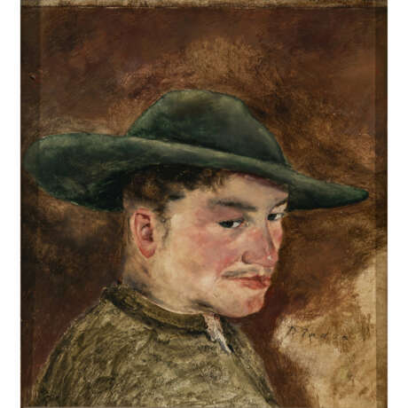 Paul Mathias Padua. Peasant boy with a hat - photo 1