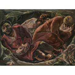 Willi Geiger. Three sleeping saints. 1923