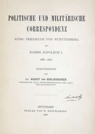 Schlossberger,A.v. (Hrsg.). - фото 1