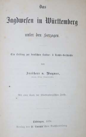 Wagner(-Frommenhausen, R. v.). - Foto 1