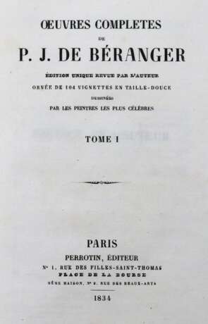 Beranger,P.J.de. - фото 2