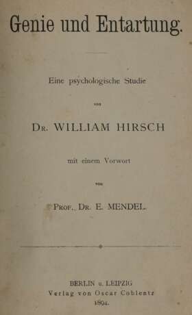Hirsch,W. - photo 1