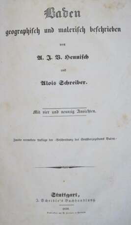 Heunisch,A.J.V. u. A.Schreiber. - фото 1