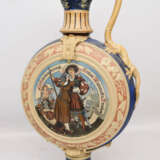 METTLACH V&B, Prunkkrug im Renaissancestil, Keramik bemalt und glasiert, gemarkt, um 1895 - Foto 1
