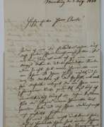 Autographs and letters. Heppe, Heinrich Ludwig Julius,
