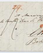 Autographs and letters. Thun und Hohenstein, Franz Graf von,