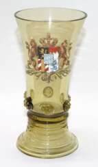 Wappenglas Bayern.