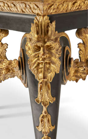 A GEORGE II BRONZED AND PARCEL-GILT PIER TABLE - photo 6