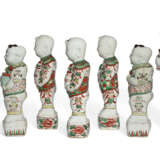 A GROUP OF SEVEN CHINESE EXPORT PORCELAIN BOYS - photo 2