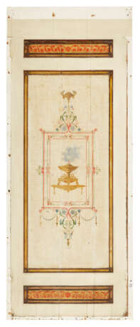 A SET OF LOUIS-PHILIPPE POLYCHROME-DECORATED BOISERIE PANELS - Foto 6