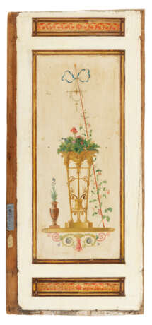 A SET OF LOUIS-PHILIPPE POLYCHROME-DECORATED BOISERIE PANELS - Foto 8