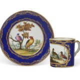 A SEVRES PORCELAIN 'BLEU LAPIS' CUP AND SAUCER (GOBELET LITRON ET SOUCOUPE, 3EME GRANDEUR) - photo 1