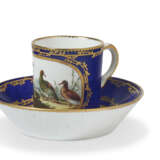 A SEVRES PORCELAIN 'BLEU LAPIS' CUP AND SAUCER (GOBELET LITRON ET SOUCOUPE, 3EME GRANDEUR) - photo 2