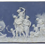 A SEVRES BISCUIT PORCELAIN RECANGULAR PLAQUE - Foto 1