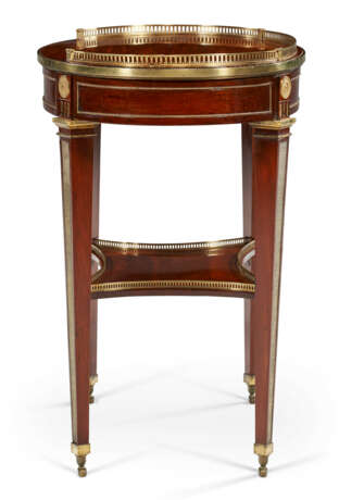 A GERMAN ORMOLU-MOUNTED MAHOGANY AND ACAJOU MOUCHETE (PLUM PUDDING MAHOGANY) MECHANICAL WRITING TABLE - photo 4