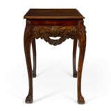 AN IRISH GEORGE II STYLE CARVED MAHOGANY CONSOLE TABLE - фото 4
