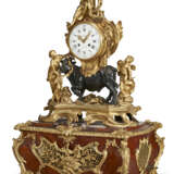 AN ASSEMBLED FRENCH ORMOLU, PATINATED BRONZE AND KINGWOOD MUSICAL CLOCK - photo 2