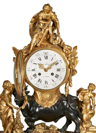 AN ASSEMBLED FRENCH ORMOLU, PATINATED BRONZE AND KINGWOOD MUSICAL CLOCK - photo 7