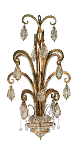 A FRENCH CUT-GLASS CHANDELIER - Foto 1