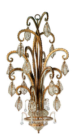 A FRENCH CUT-GLASS CHANDELIER - Foto 2