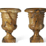 A PAIR OF ITALIAN GIALLO ANTICO URNS - photo 2