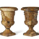 A PAIR OF ITALIAN GIALLO ANTICO URNS - photo 3